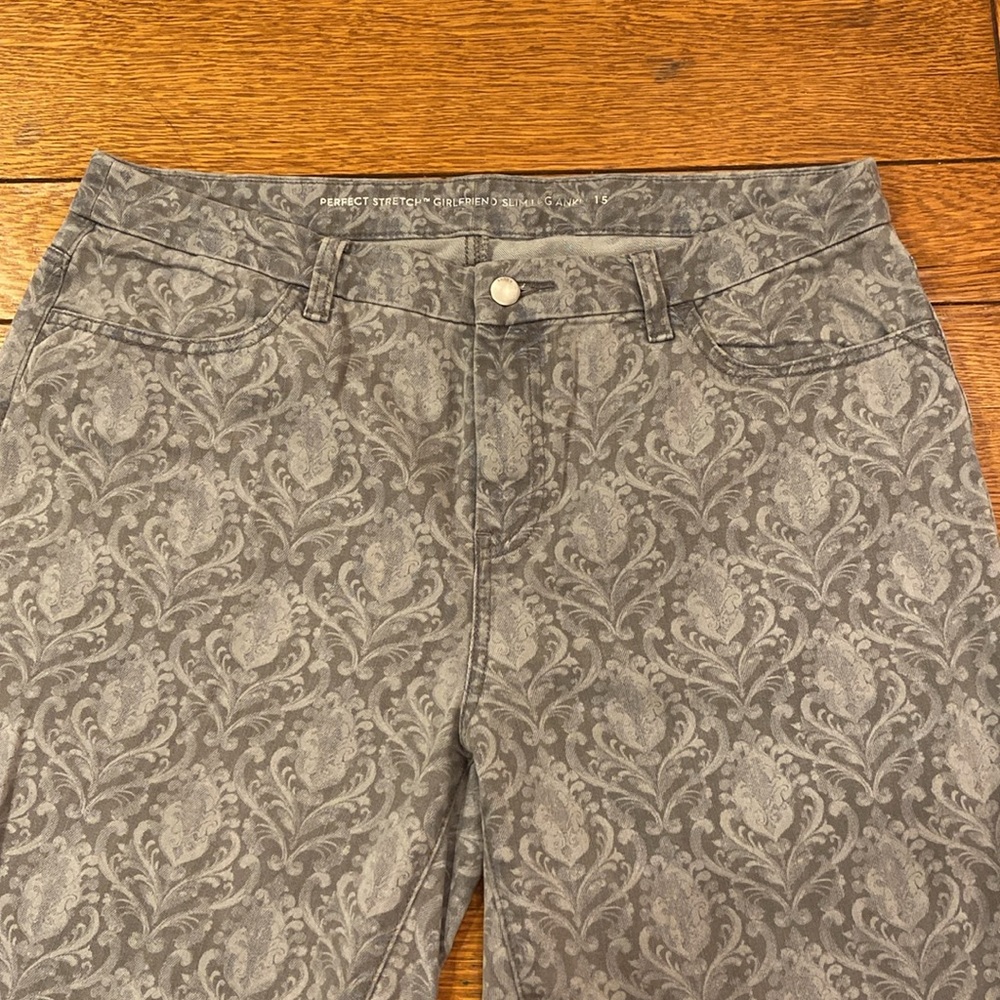 Chicos perfect stretch girlfriend slim leg ankle, Chicos size 1.5=size 10 - Picture 2 of 10